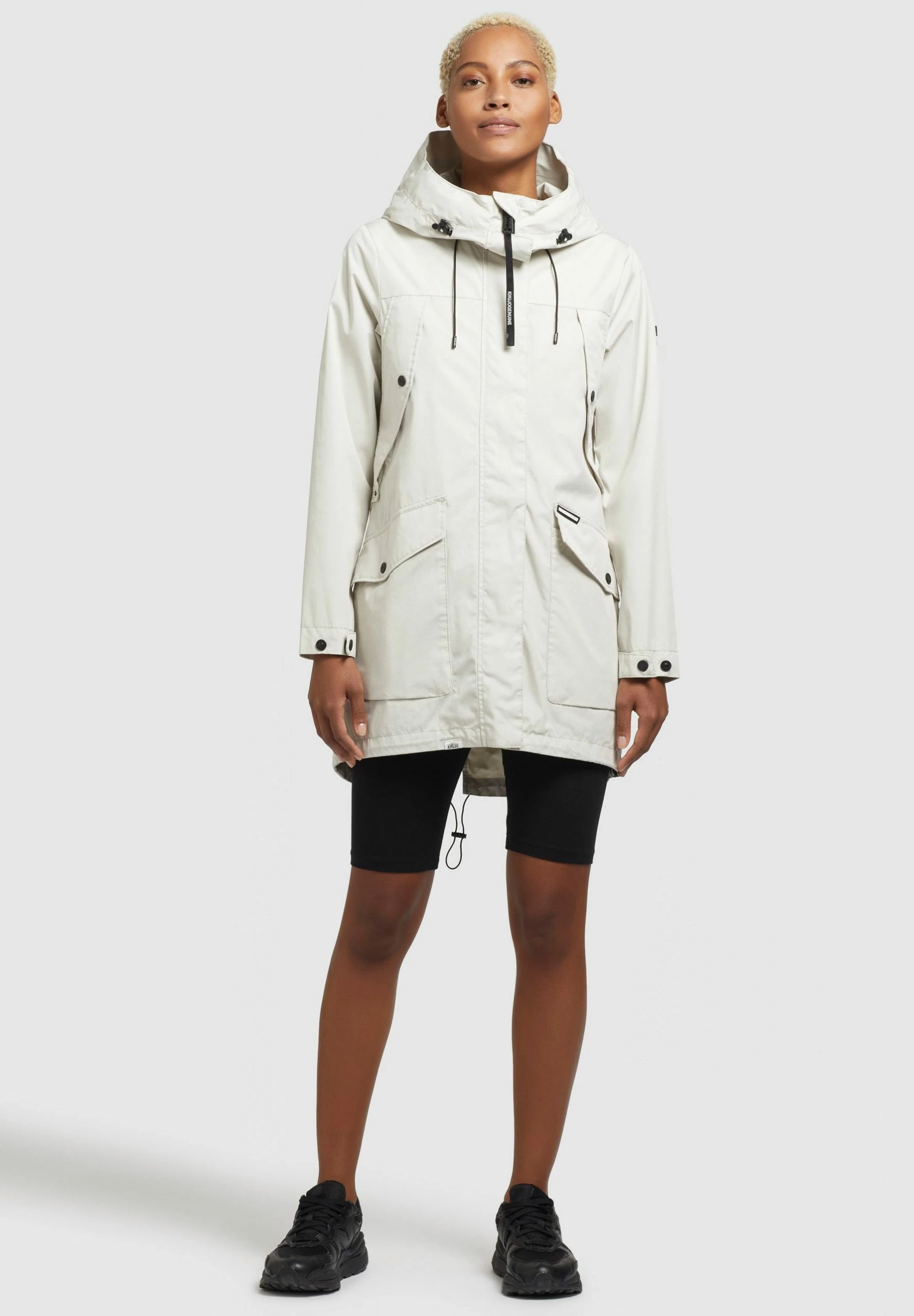 Khujo Aira2 - Parka - Hellgrau | Abrigo de Mujer | Estilo y Calidad 4 Khujo Aira2 - Parka - Hellgrau | Abrigo de Mujer | Estilo y Calidad - Imagen 2