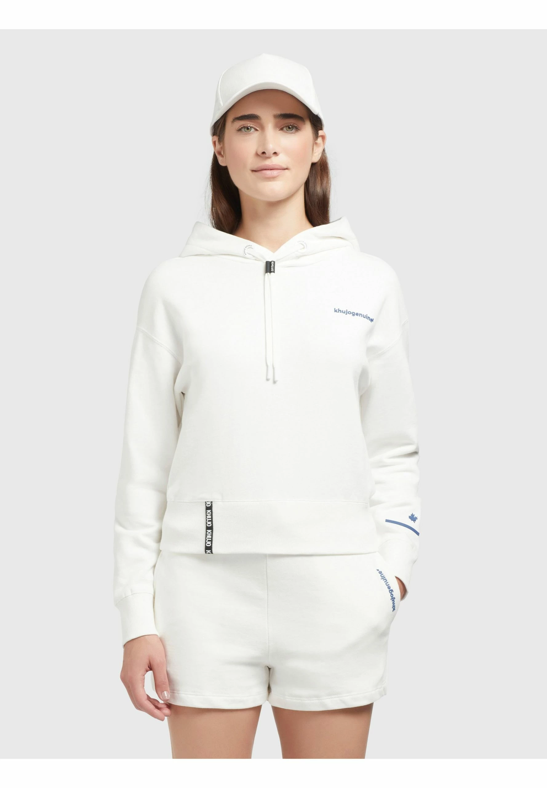 Khujo Dalia - Sudadera con Capucha para Mujer - Jersey Cómodo - Color Naturweiß 3 Khujo Dalia - Sudadera con Capucha para Mujer - Jersey Cómodo - Color Naturweiß