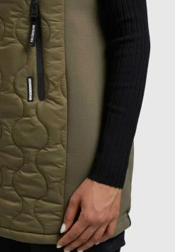 Khujo Malin - Chaleco - Olivgrün -Khujo Ventas e7bafc2ec8284310b3f0a5674587e4ee