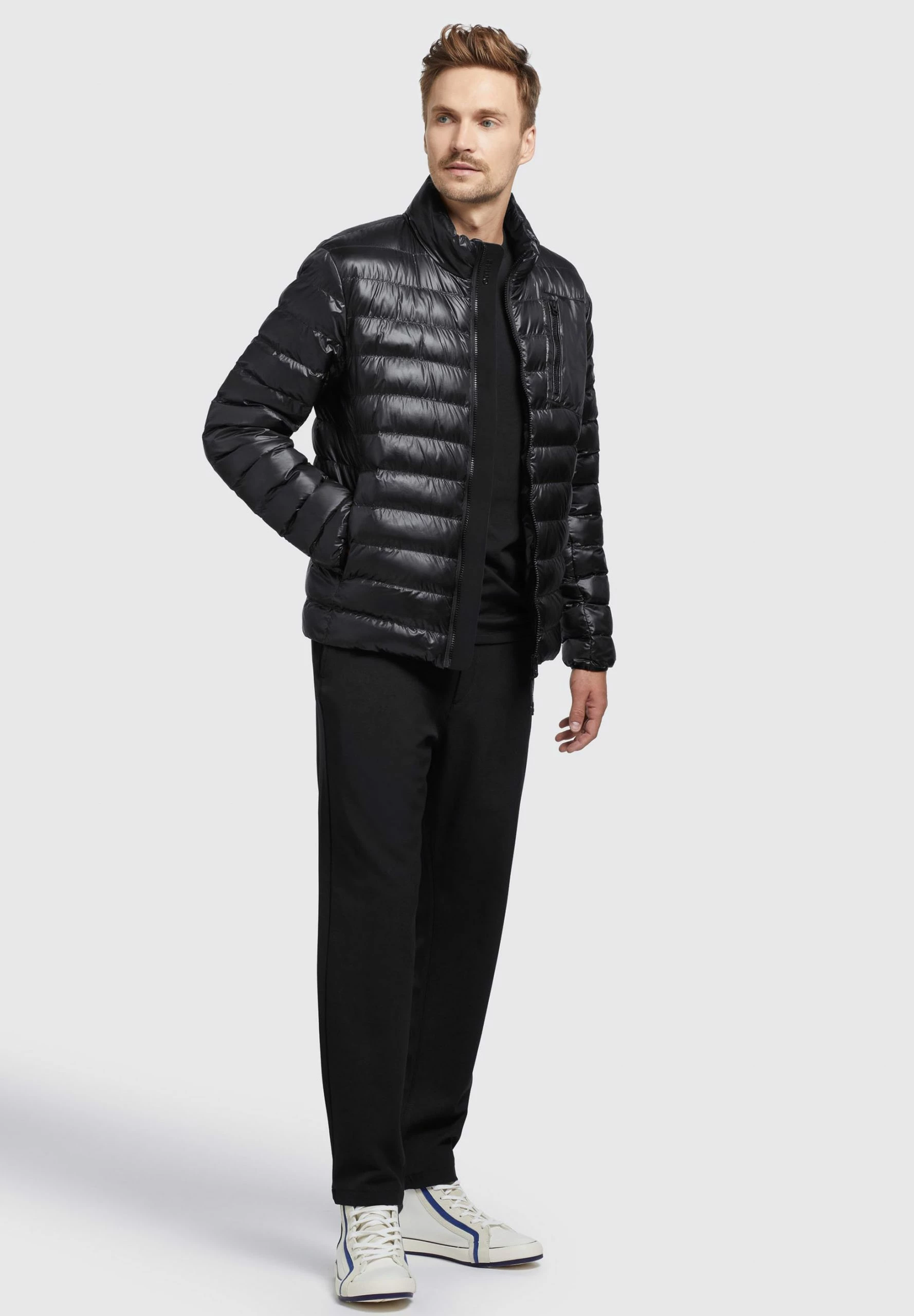 Khujo Percy Shiny - Chaqueta De Entretiempo Hombre - Schwarz 4 Khujo Percy Shiny - Chaqueta De Entretiempo Hombre - Schwarz - Imagen 2