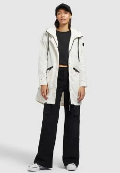 Khujo Games - Parka - Naturweiß | Abrigo de Mujer | Estilo Moderno y Cálido -Khujo Ventas e842eba2c59f4d5a889ef668719bde9b