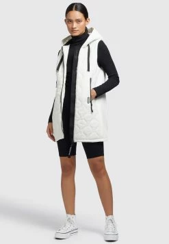 Khujo Malin - Chaleco - Naturweiß -Khujo Ventas ebf941dcf680445e85205d3d626ce5cd