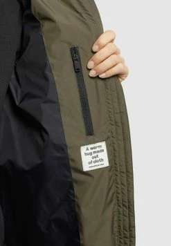 Khujo Soulani2 - Abrigo De Invierno Mujer, Khaki Grün | Abrigos de Invierno Elegantes -Khujo Ventas ec093647b82b4fdf8a0cfa13a3bbceea