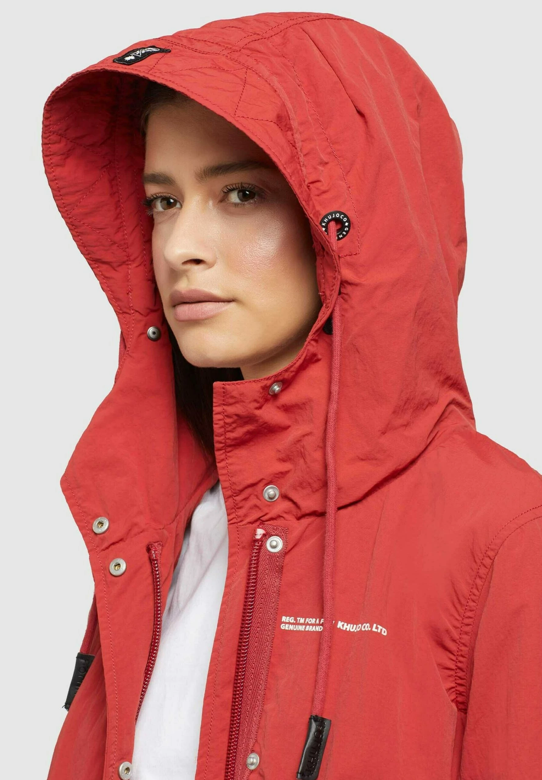 Khujo Caima - Parka - Rot - Abrigo de Mujer 8 Khujo Caima - Parka - Rot - Abrigo de Mujer - Imagen 6