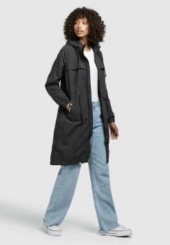 Khujo Mantel Voya3 - Parka Mujer - Abrigo de Invierno Negro -Khujo Ventas ef780ba5c17e4bb5800a0f1a8c61257f