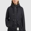 Khujo Sesia - Parka Abrigo de Mujer en Color Negro -Khujo Ventas f05f8c4139474d459061112fd7007584