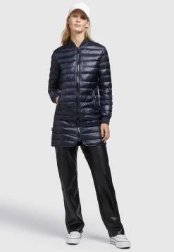 Khujo Greta Shiny - Chaqueta De Entretiempo Mujer Dunkelblau -Khujo Ventas f24b2ef290604bcf82ce1e553f61b0c1