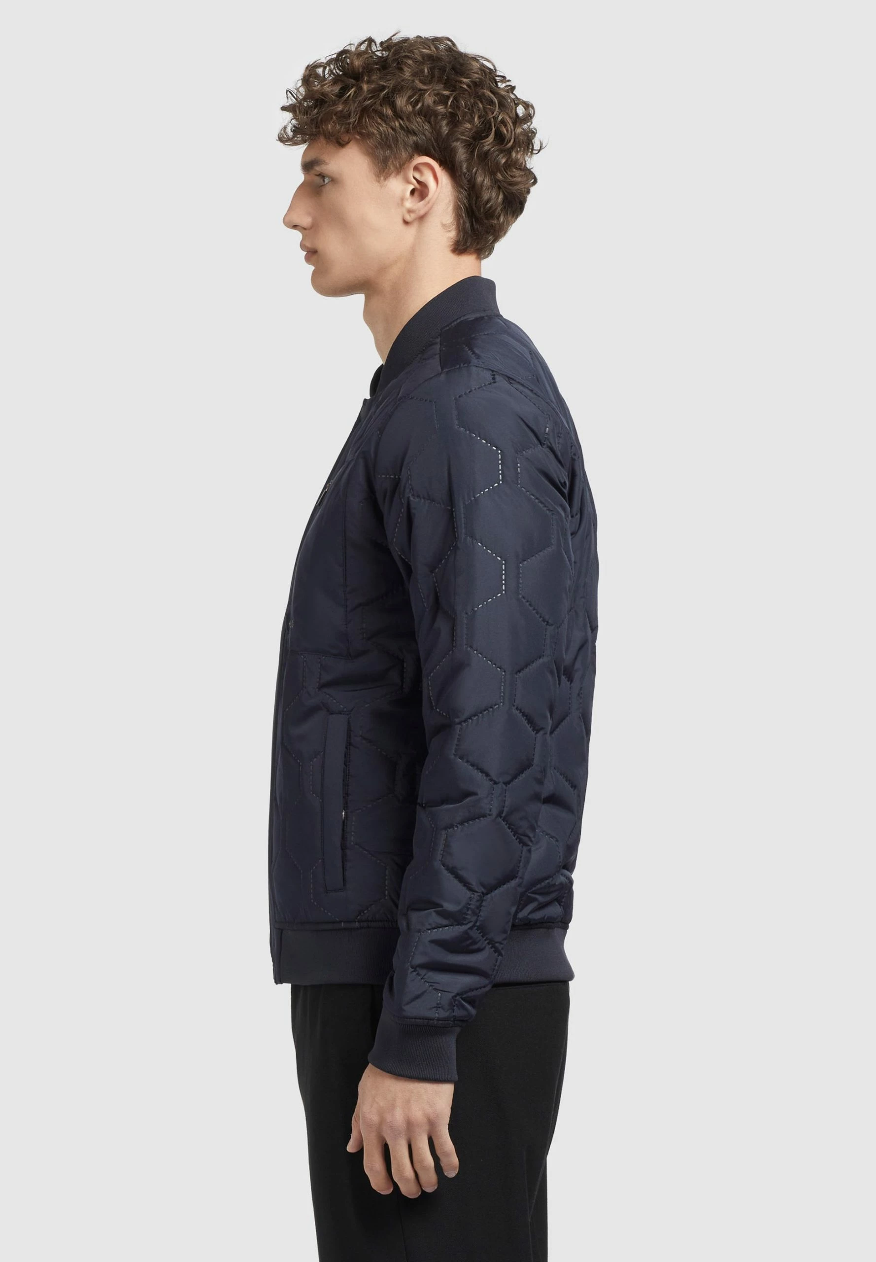 Khujo Carlson - Chaqueta De Entretiempo Hombre Dunkelblau - Abrigo Ligero y Elegante 6 Khujo Carlson - Chaqueta De Entretiempo Hombre Dunkelblau - Abrigo Ligero y Elegante - Imagen 4