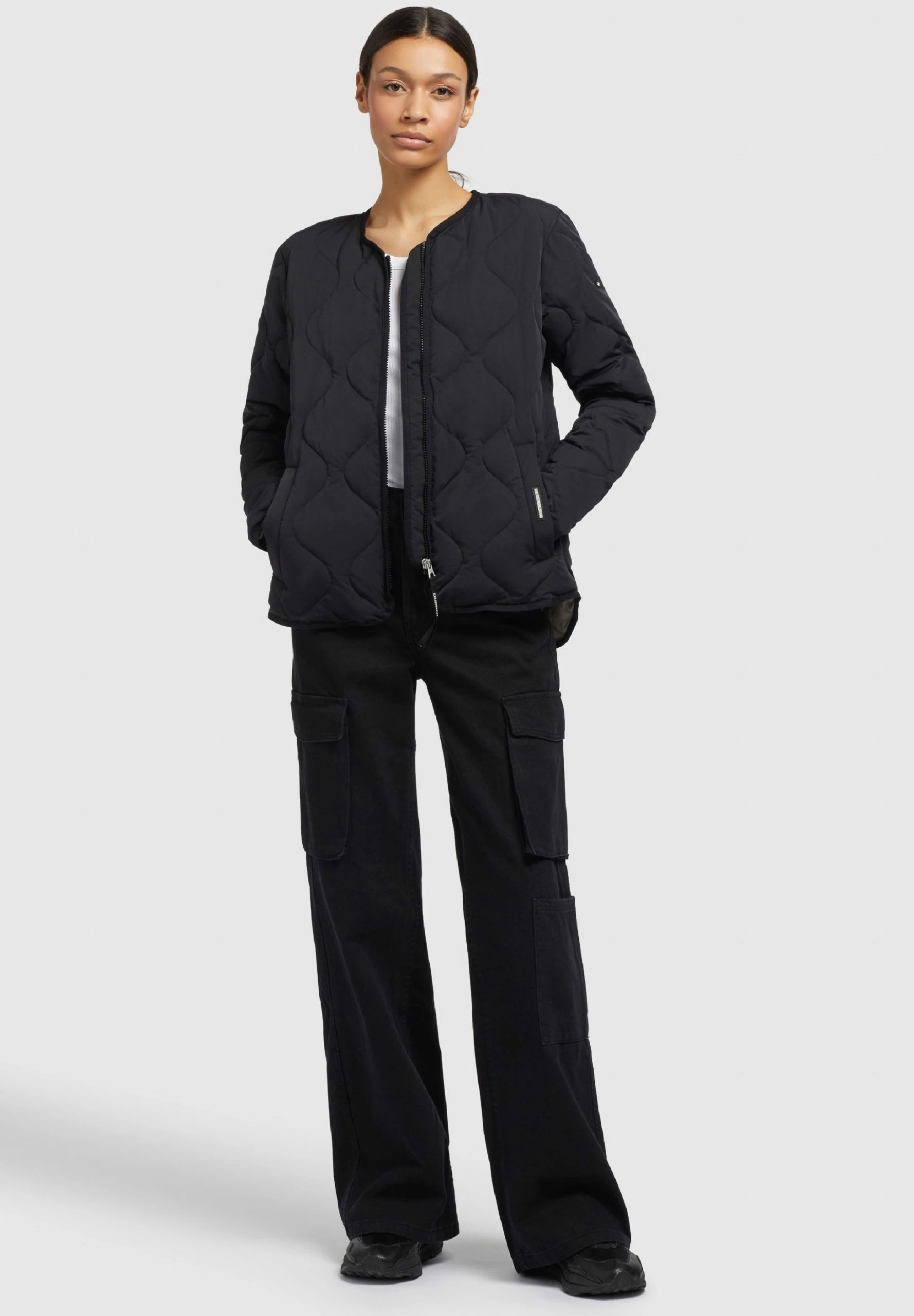 Chaqueta De Entretiempo Khujo Alma - Mujer - Schwarz 7 Chaqueta De Entretiempo Khujo Alma - Mujer - Schwarz - Imagen 5