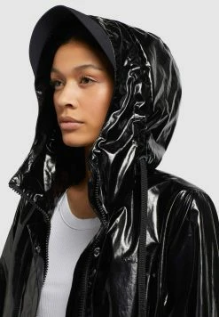 Khujo Alecia - Gabardina - Schwarz -Khujo Ventas f698e9a991374d36ac0d95f08650c8ab