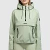Khujo Elita - Cortaviento para Mujer - Blassgrün | Chaquetas y Blazers -Khujo Ventas f78d4c9d9ce74be0b524cc811506a2d8