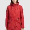 Khujo Felina - Impermeable - Rot -Khujo Ventas fc9e0d67184a4ac39fb1028676d055b9