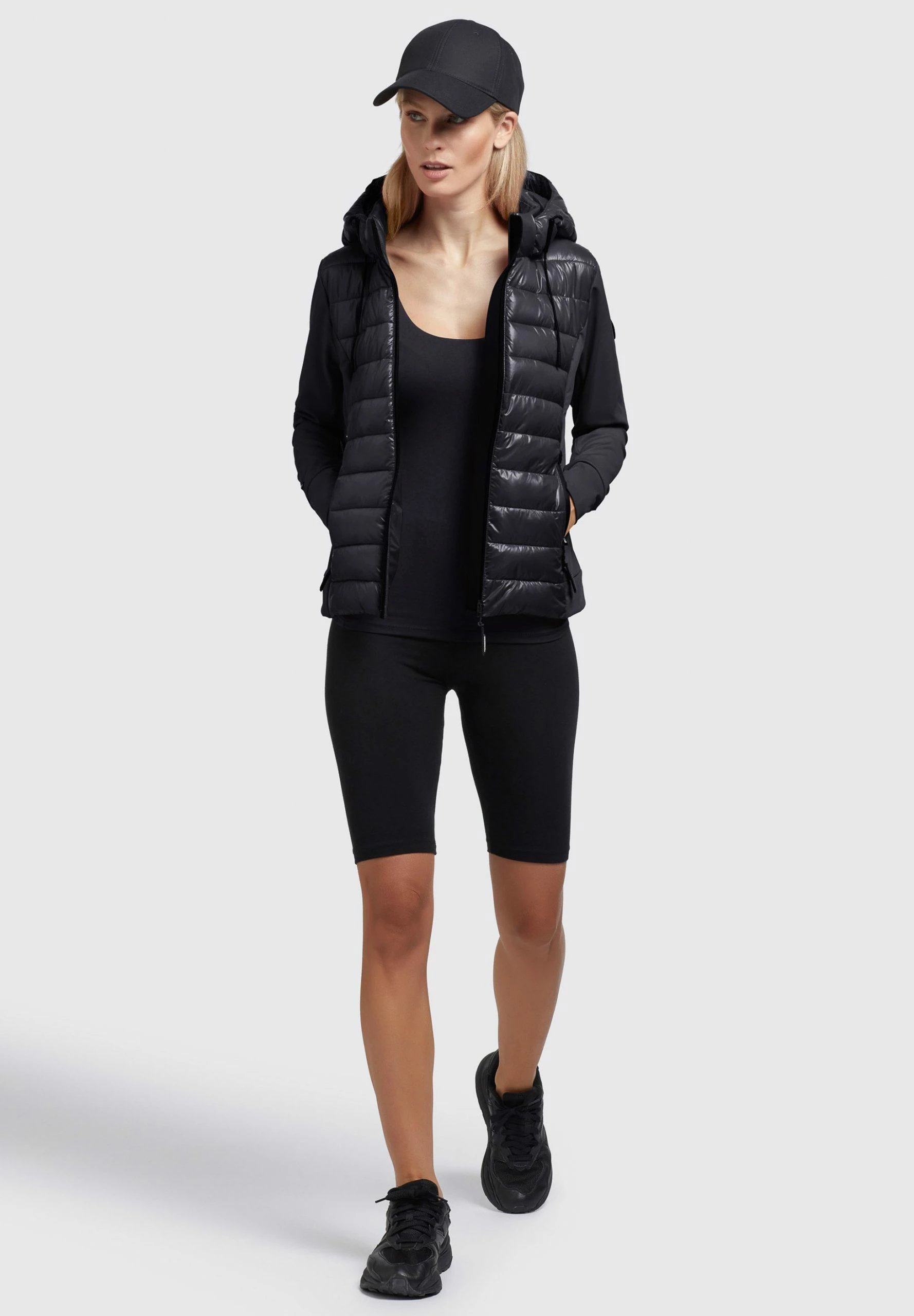 Khujo Ghita Shiny - Chaqueta De Entretiempo Mujer - Schwarz 4 Khujo Ghita Shiny - Chaqueta De Entretiempo Mujer - Schwarz - Imagen 2