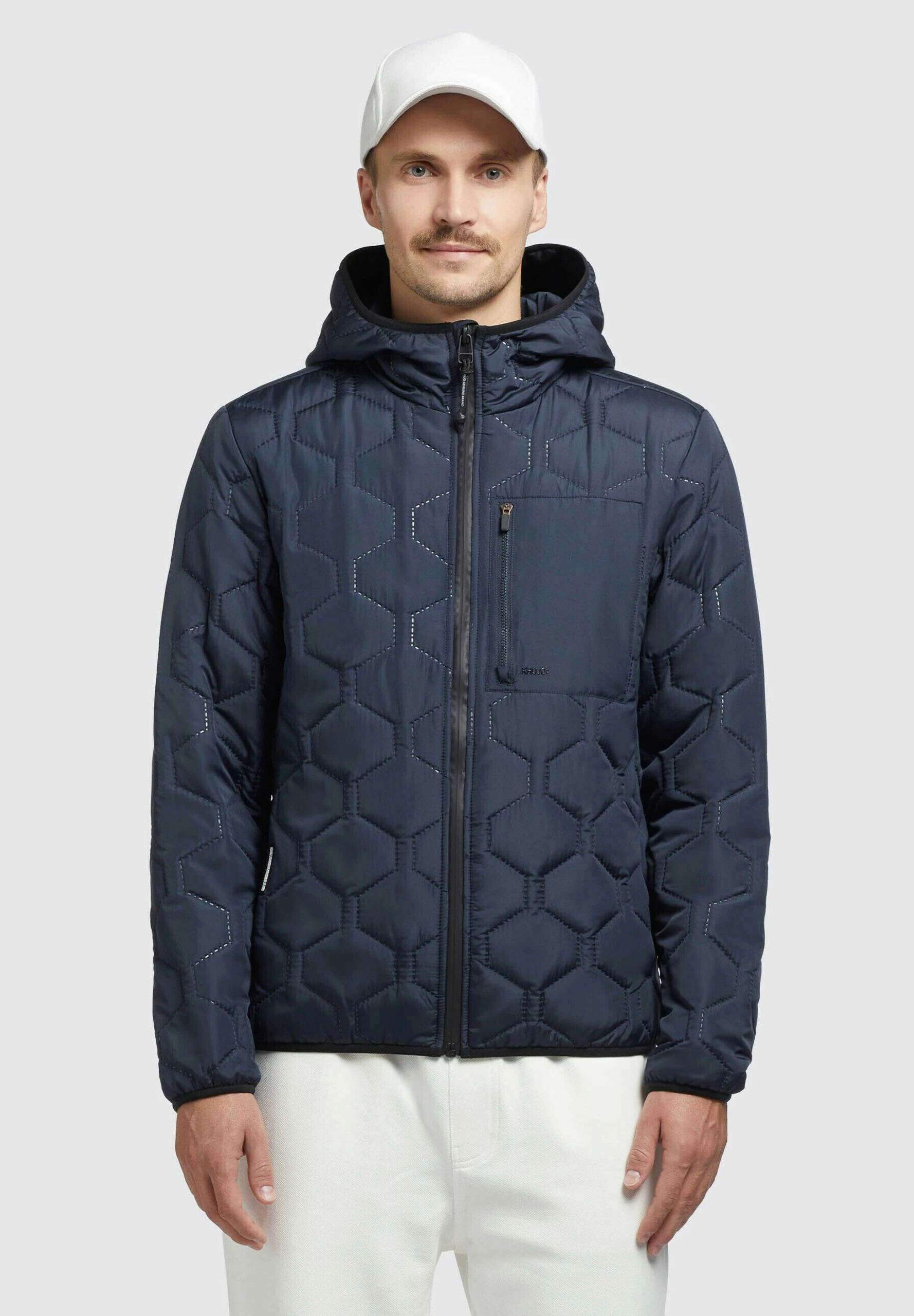 Khujo True - Chaqueta De Entretiempo Dunkelblau para Hombre - Estilo y Comodidad 8 Khujo True - Chaqueta De Entretiempo Dunkelblau para Hombre - Estilo y Comodidad - Imagen 6